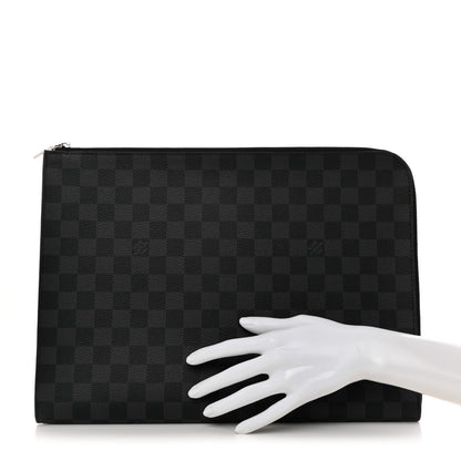 Louis Vuitton Damier Graphite Pochette Jour GM 2 of 7