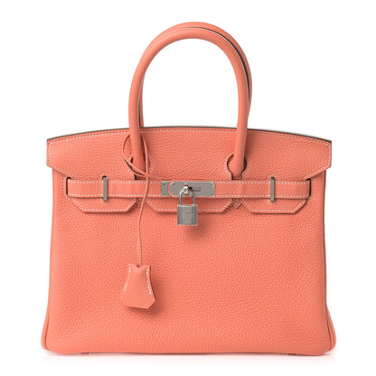Hermes Togo Birkin 30 Crevette 1 of 18