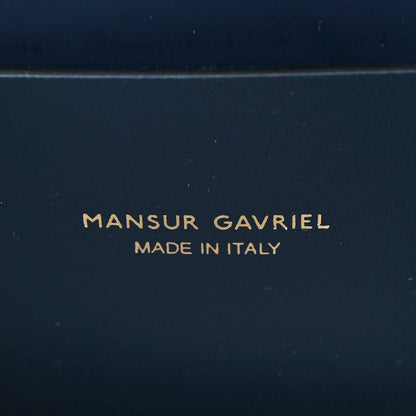 Mansur Gavriel Calfskin Mini Ocean Tote Blue 6 of 9