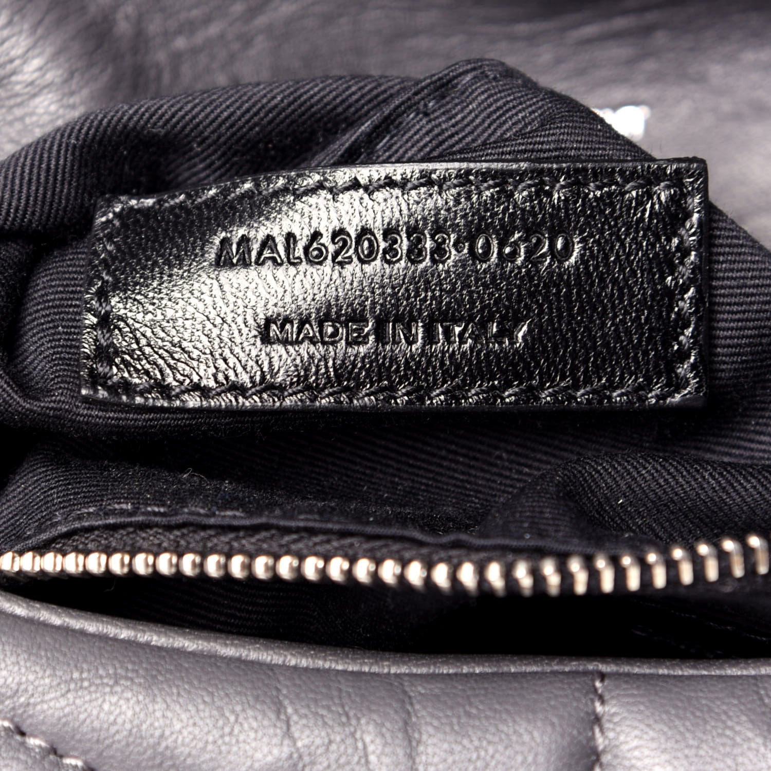Saint Laurent Lambskin Quilted Toy Loulou Puffer Monogram Chain Satchel Storm 7 of 9