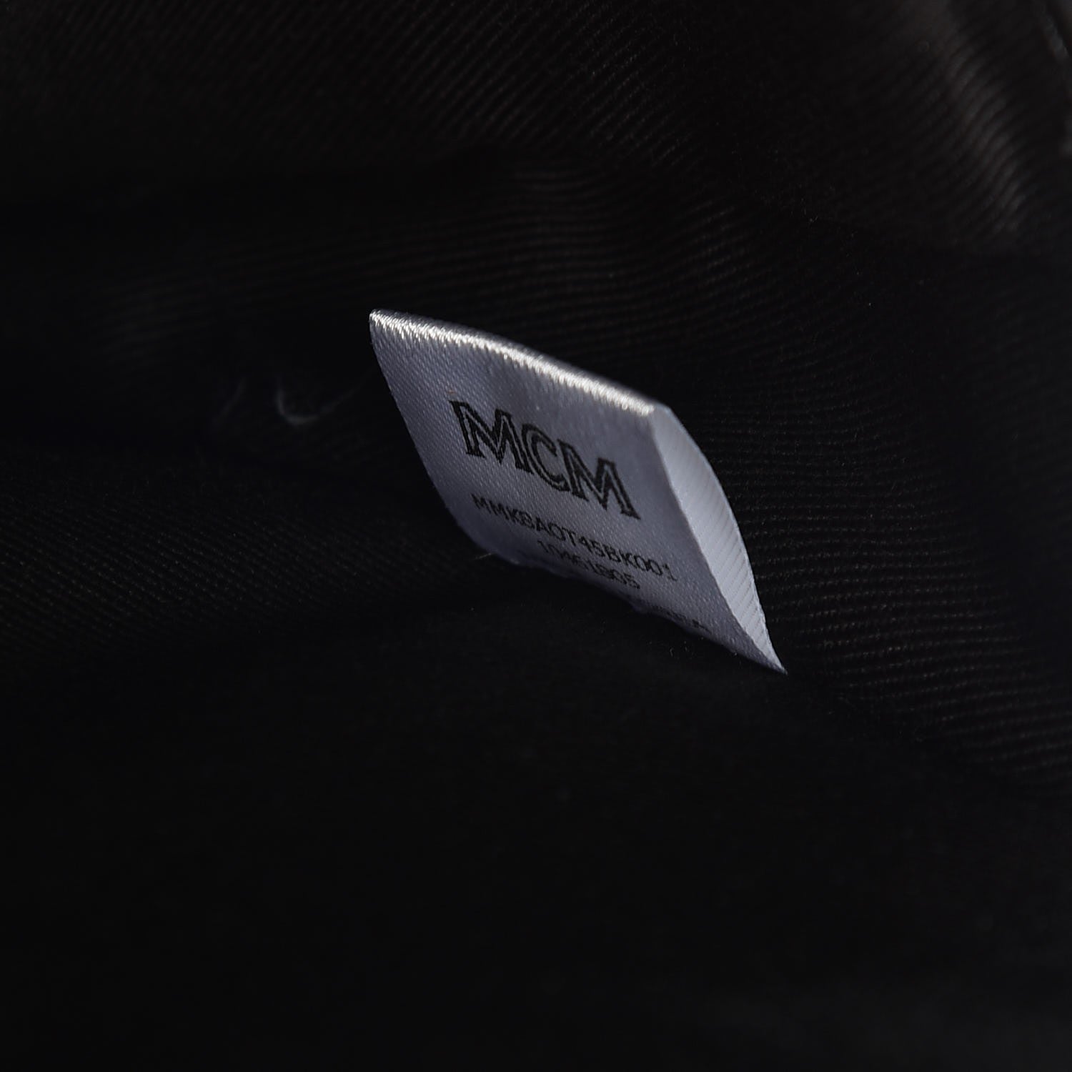 MCM Calfskin Ottomar Monogram Duke Backpack Black 10 of 17