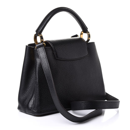 Louis Vuitton Taurillon Capucines BB Black 3 of 10
