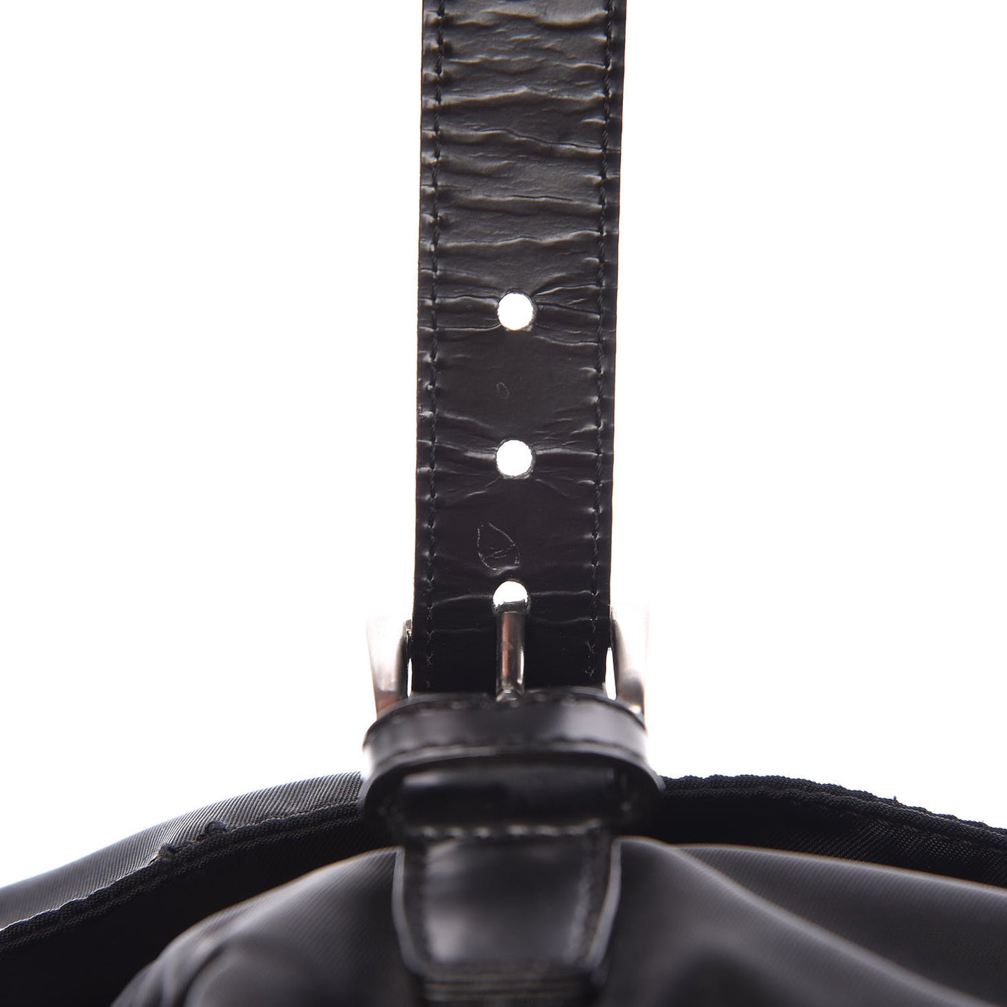 Tessuto Nylon Messenger Bag Black