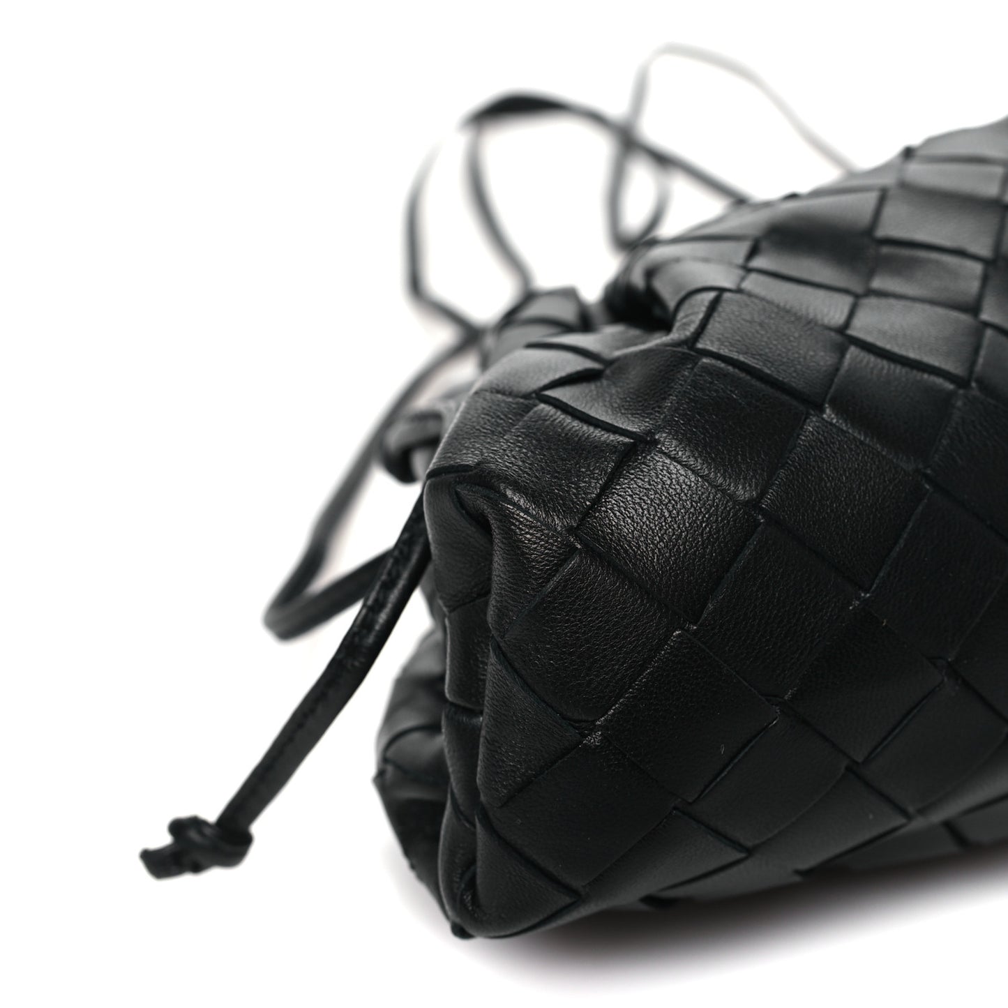 Nappa Intrecciato The Mini Pouch Black