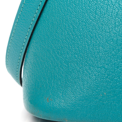 Hermes Chevre Mysore Bolide 31 Turquoise 13 of 19
