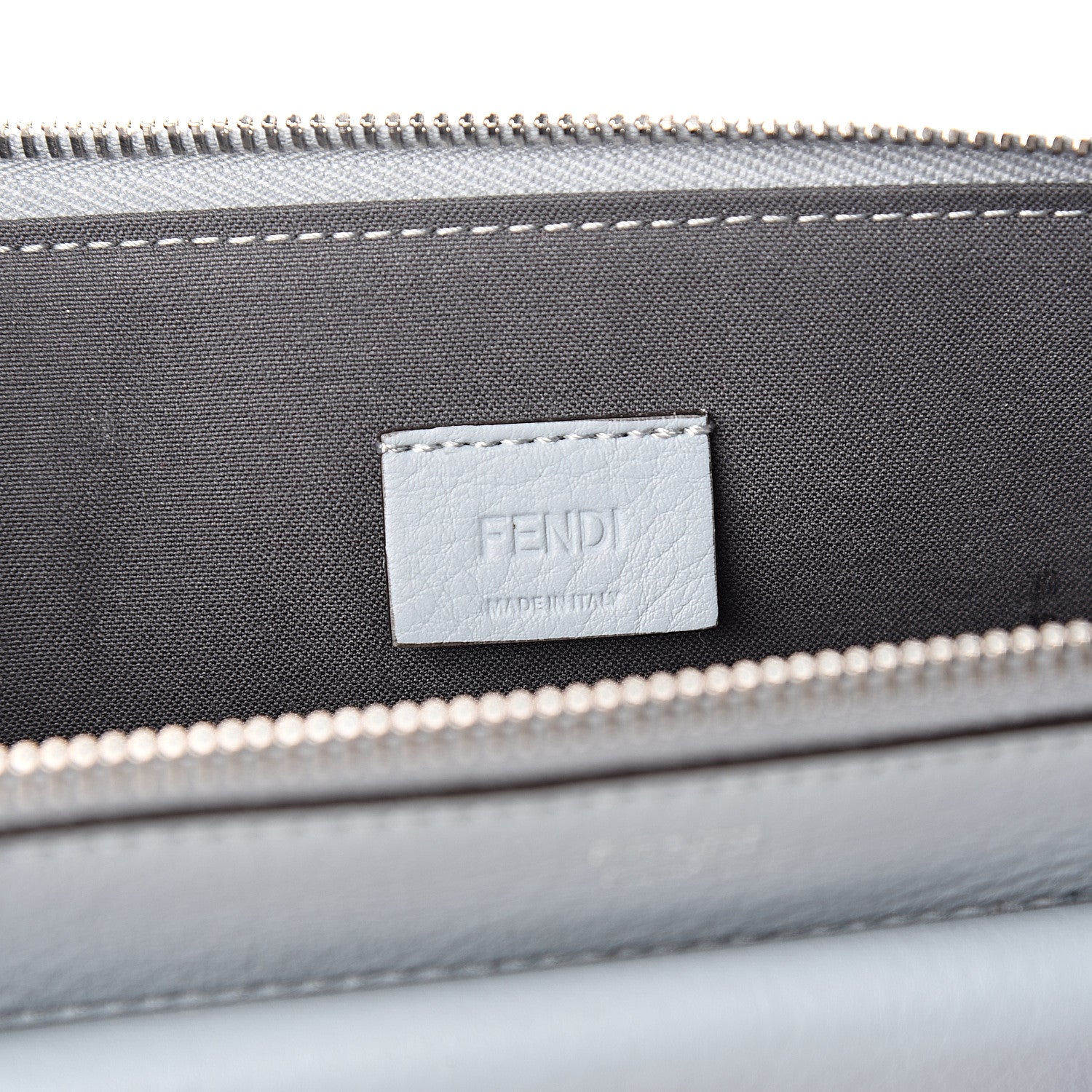 Fendi Vitello Dolce Fox Elaphe Ayers Hypnoteyes Min 2Jours Pouch Polvere Viola Multicolor 5 of 10