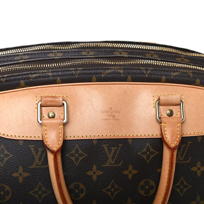 Louis Vuitton Monogram Alize 2 Compartment Luggage Travel Bag 13 of 16