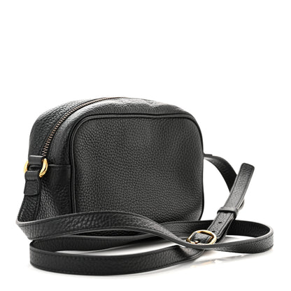 Gucci Pebbled Calfskin Mini Soho Disco Bag Black 3 of 10