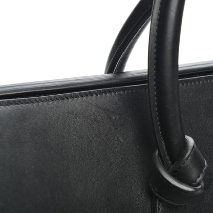 Celine Smooth Calfskin Large Tie Knot Tote Black 7 of 8