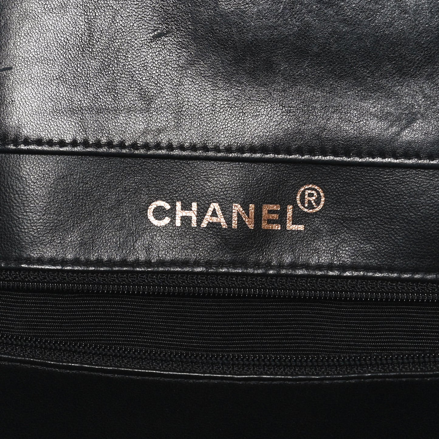 Patent Quilted Grand Shopping Tote GST Black