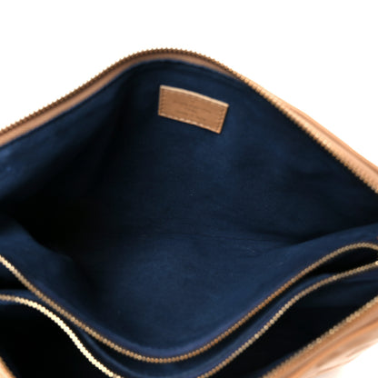 Louis Vuitton Lambskin Embossed Monogram Coussin PM Camel 6 of 10