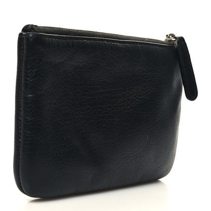 Chanel Goatskin Cosmetic Pouch Black 3 of 8