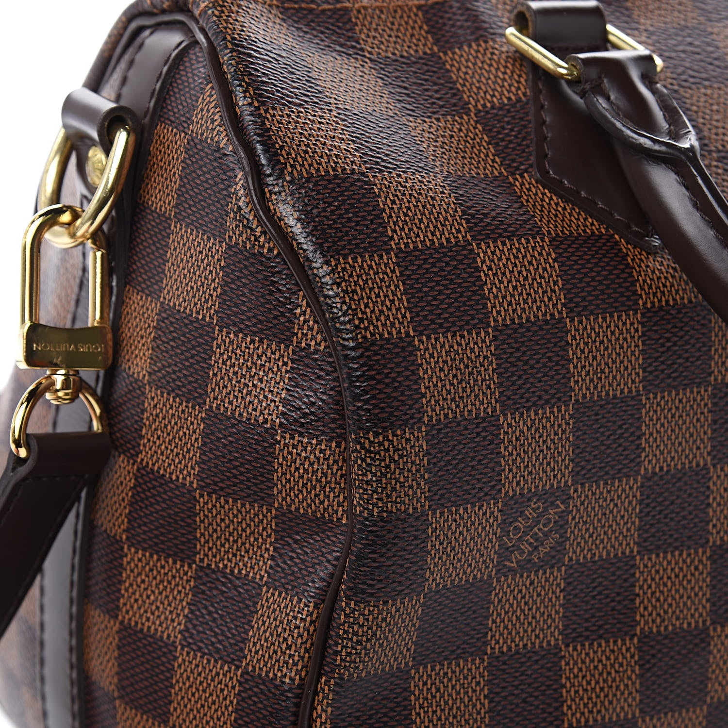 Louis Vuitton Damier Ebene Speedy Bandouliere 25 12 of 15