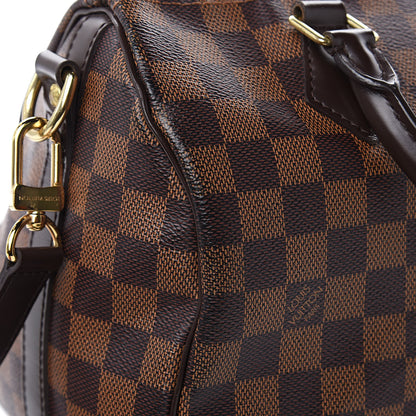 Louis Vuitton Damier Ebene Speedy Bandouliere 25 12 of 15