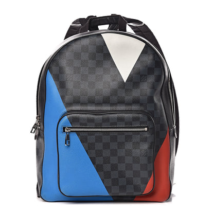 Louis Vuitton Damier Cobalt Latitude America's Cup Regatta Josh Backpack 1 of 12