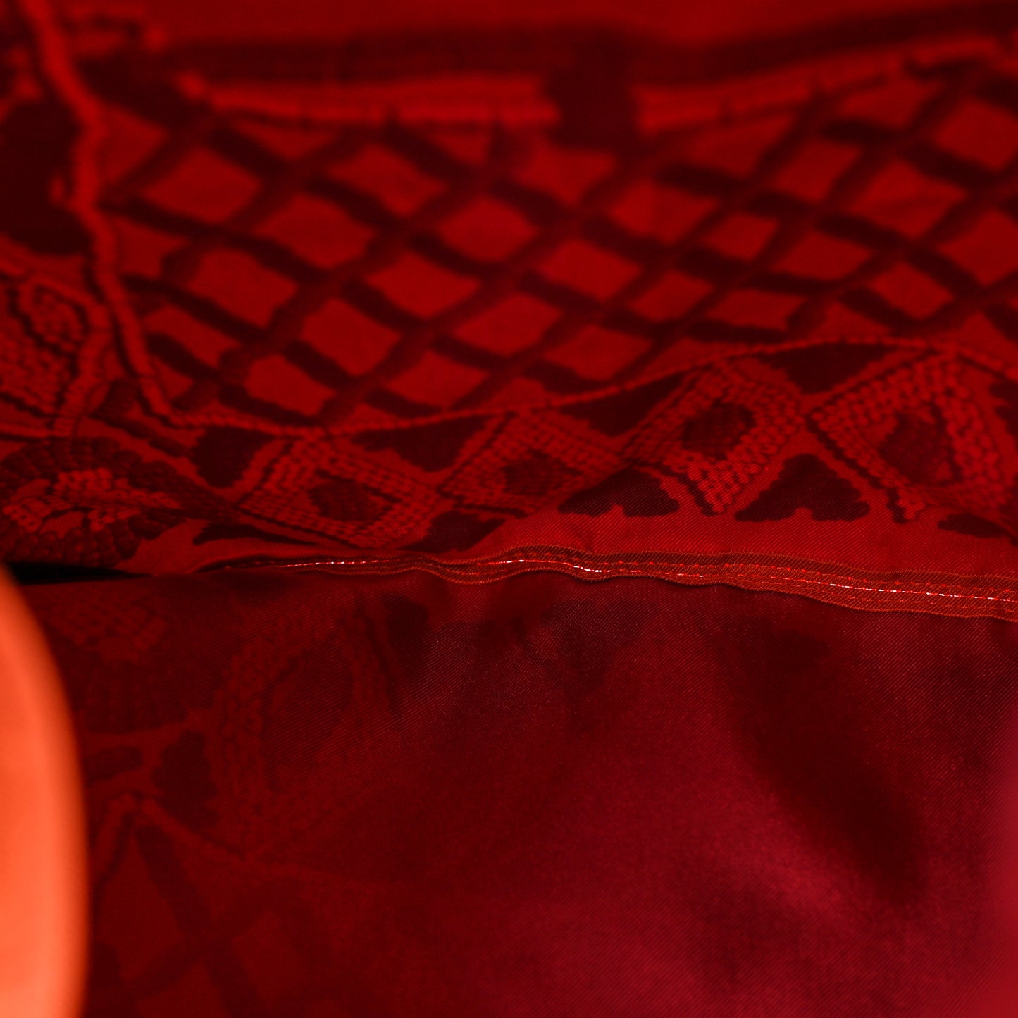 Silk Barenia Kelly En Perles Silky City 33 Bag Fauve Orange Anthracite Frambroise
