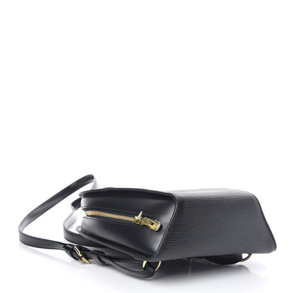 Louis Vuitton Epi Mabillon Backpack Black 4 of 9