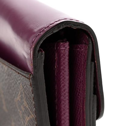 Louis Vuitton Monogram Totem Sarah Wallet Magenta 8 of 9