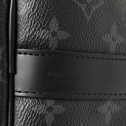 Louis Vuitton Monogram Eclipse Keepall Bandouliere 55 5 of 11