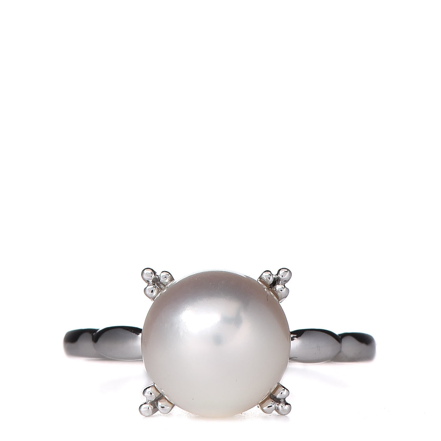 Mikimoto Platinum Akoya Pearl 8.5mm Ring 5 49 1 of 6