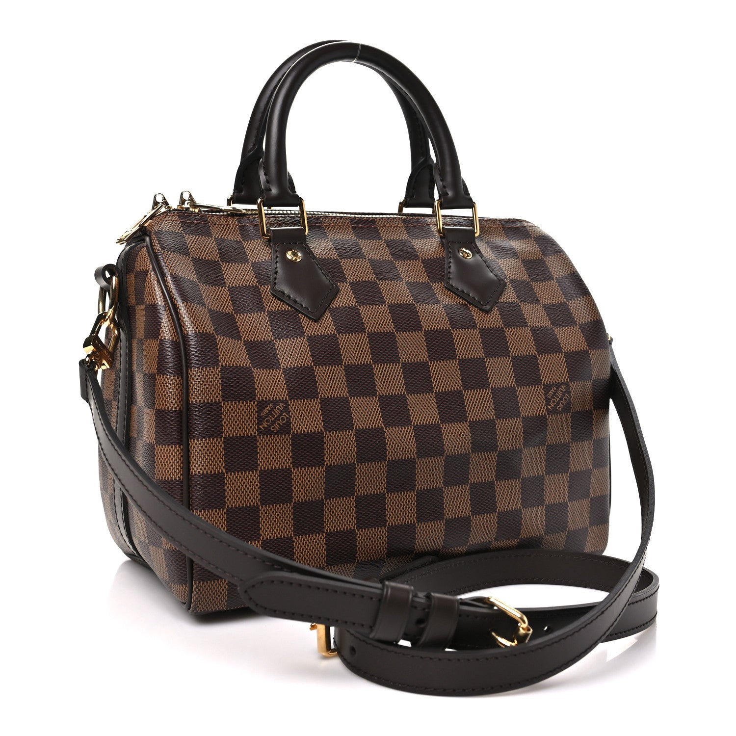 Louis Vuitton Damier Ebene Speedy Bandouliere 25 3 of 9