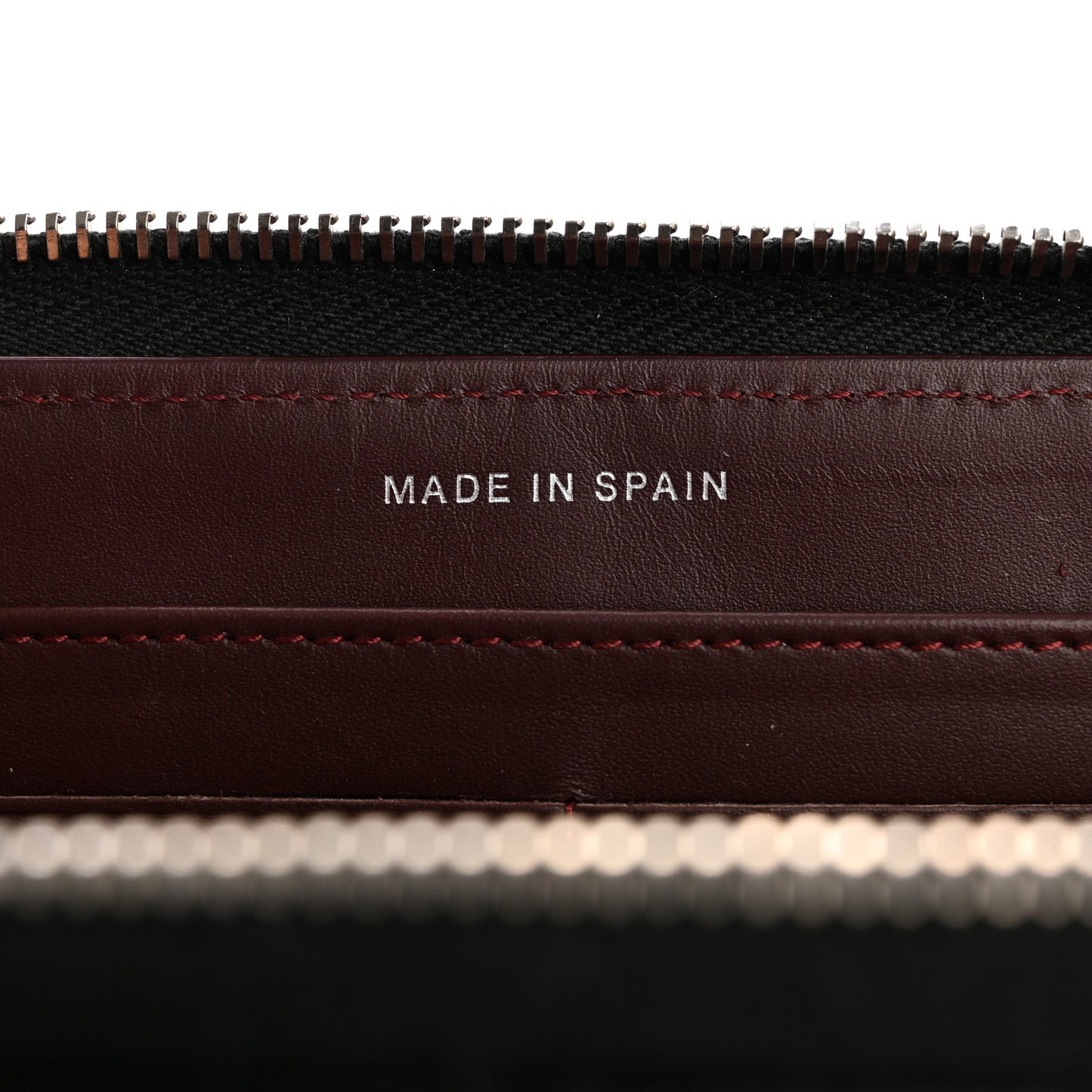 Caviar Quilted Large Gusset Zip Around Wallet Black