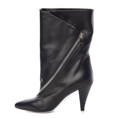 Givenchy Calfskin Botte Show 80 Ankle Bootie 37.5 Black 1 of 11