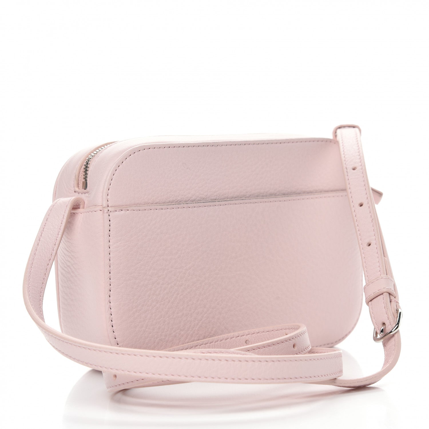 Balenciaga Smooth Calfskin Logo XS Everyday Camera Bag Light Rose Black 3 of 10