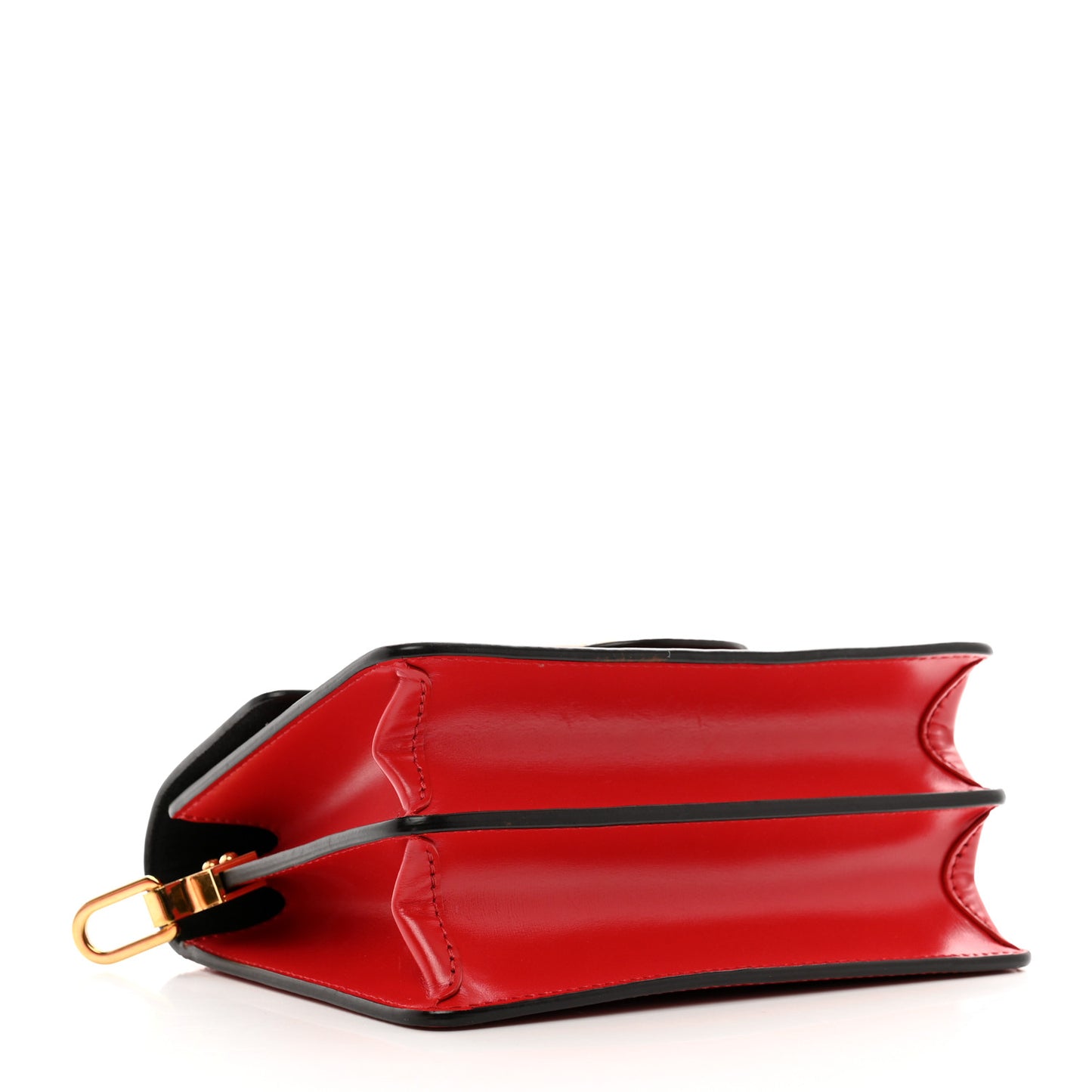 Vernis Monogram Dauphine Mini Red