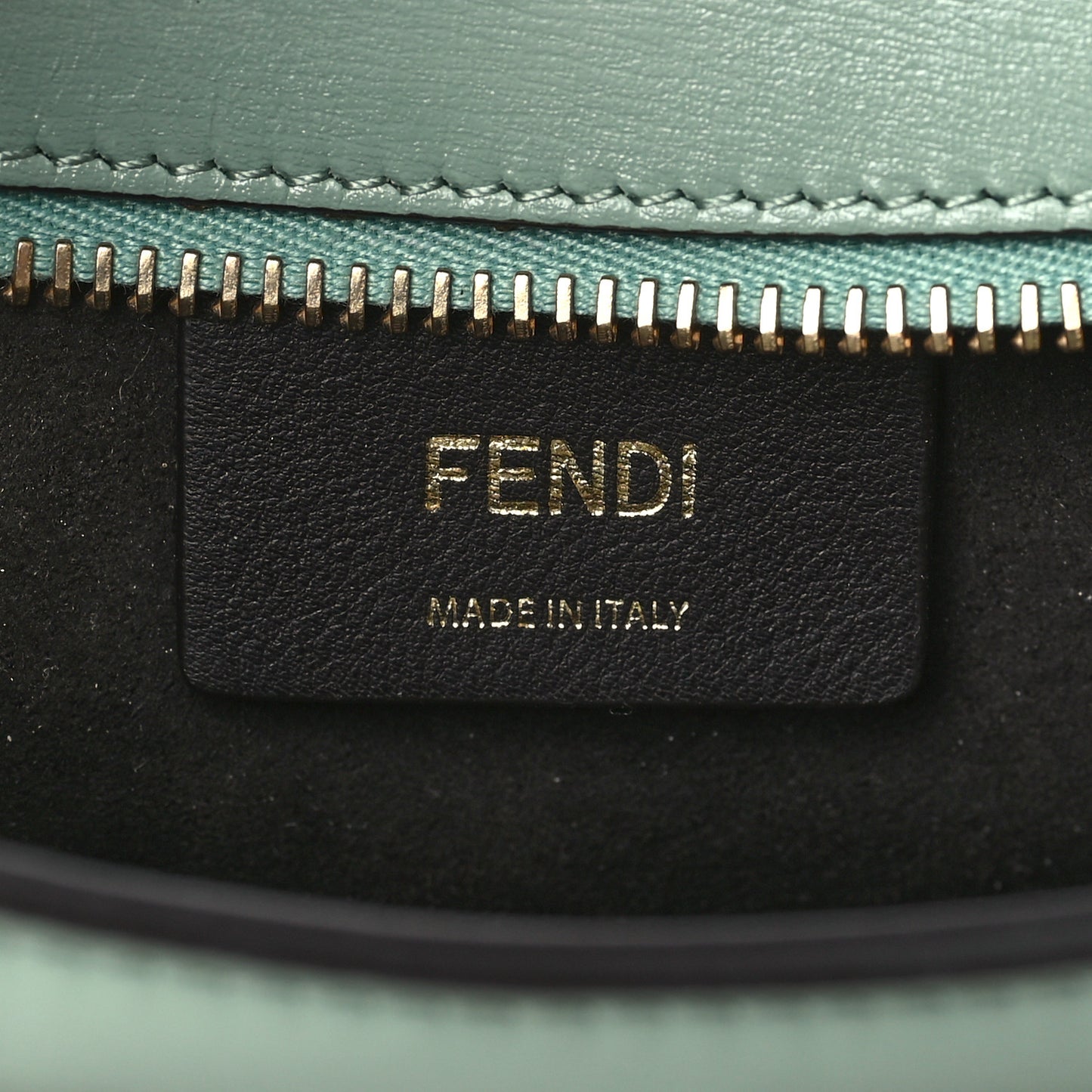 Vitello Palmellato Fendi O'Lock Swing Menta