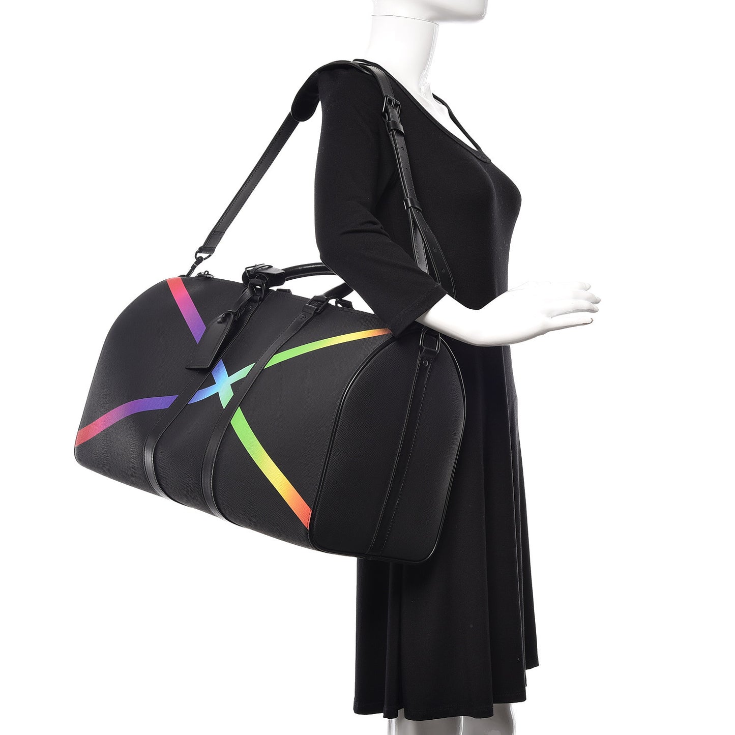 Taiga Rainbow Keepall Bandouliere 50 Black