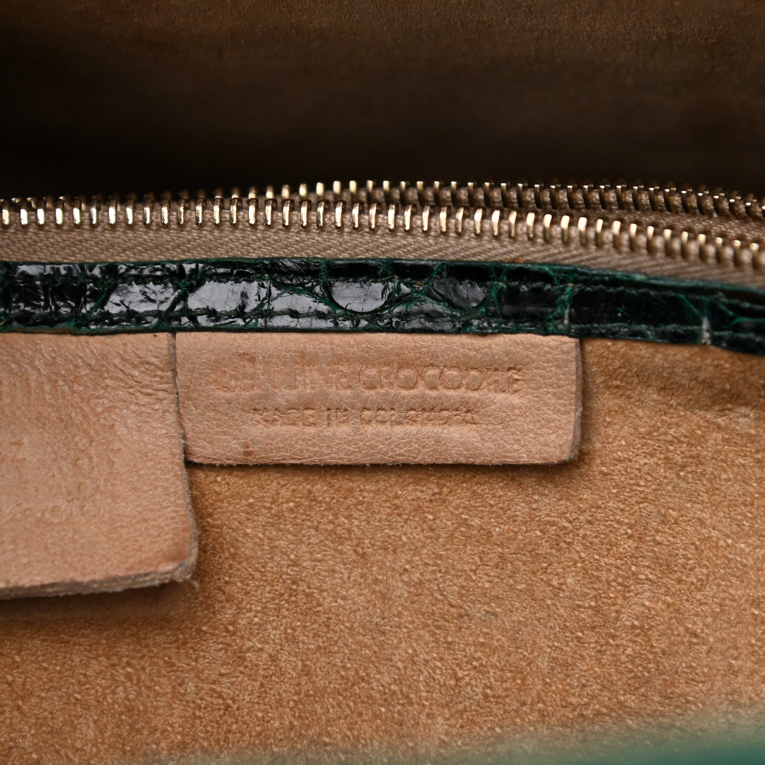 Nancy Gonzalez Crocodile Tote Green 8 of 12