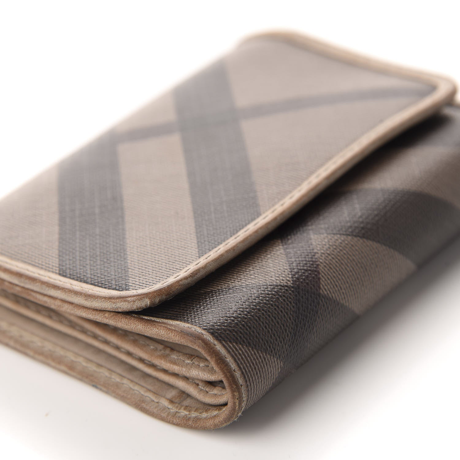 Burberry Smoked Check Medium Bellfield ID Wallet Trench 7 of 18