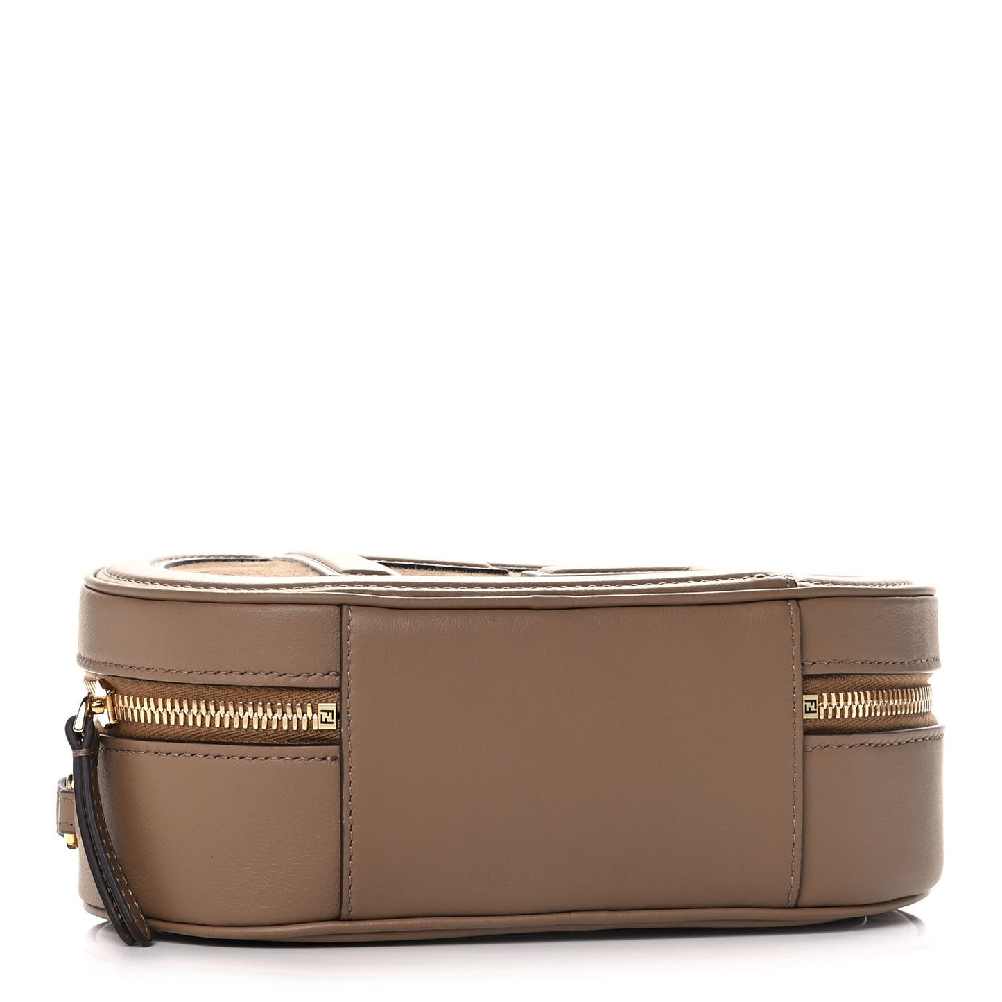 Vitello Grace Camoscio O'Lock Mini Camera Case Sand Rovere