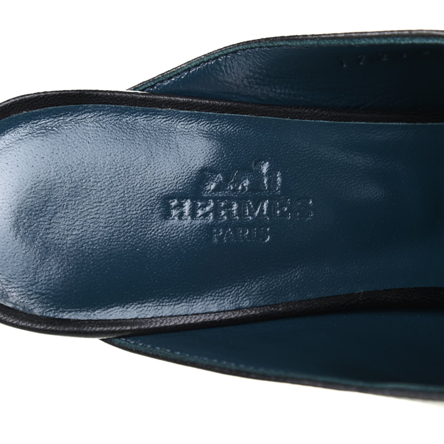 Goatskin Paradis Mules 37 Black