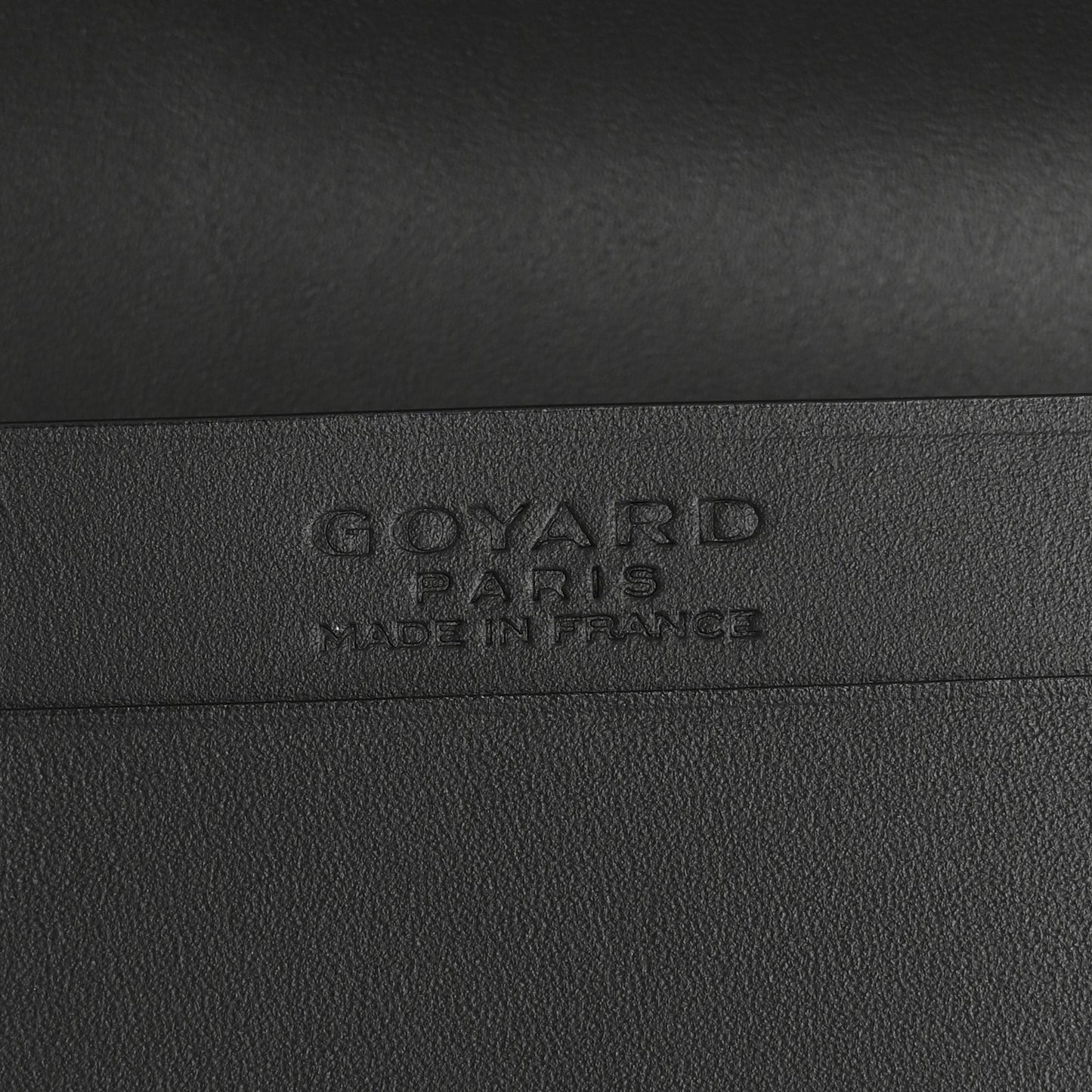 Goyardine Business Card Holder Black