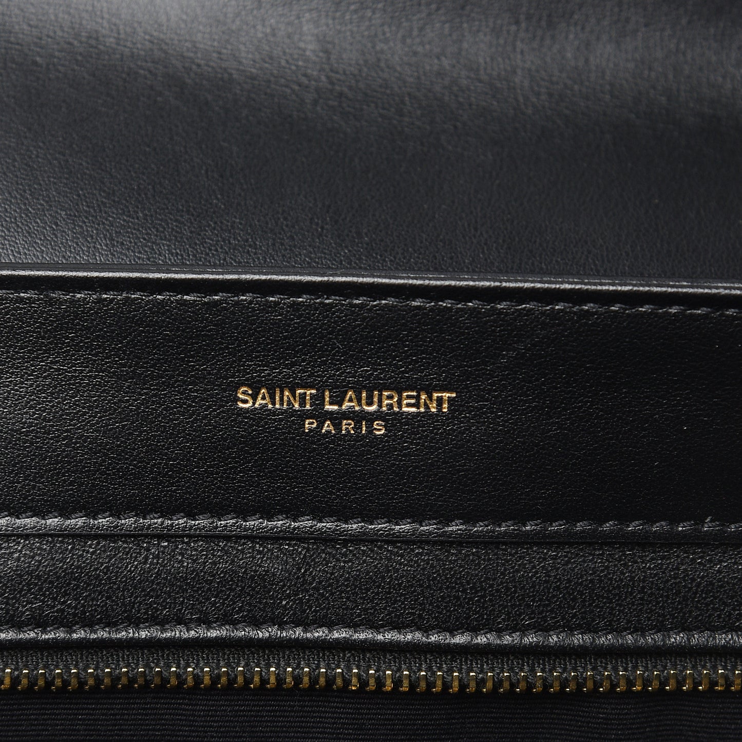 Calfskin Quilted Y Joan Satchel Black
