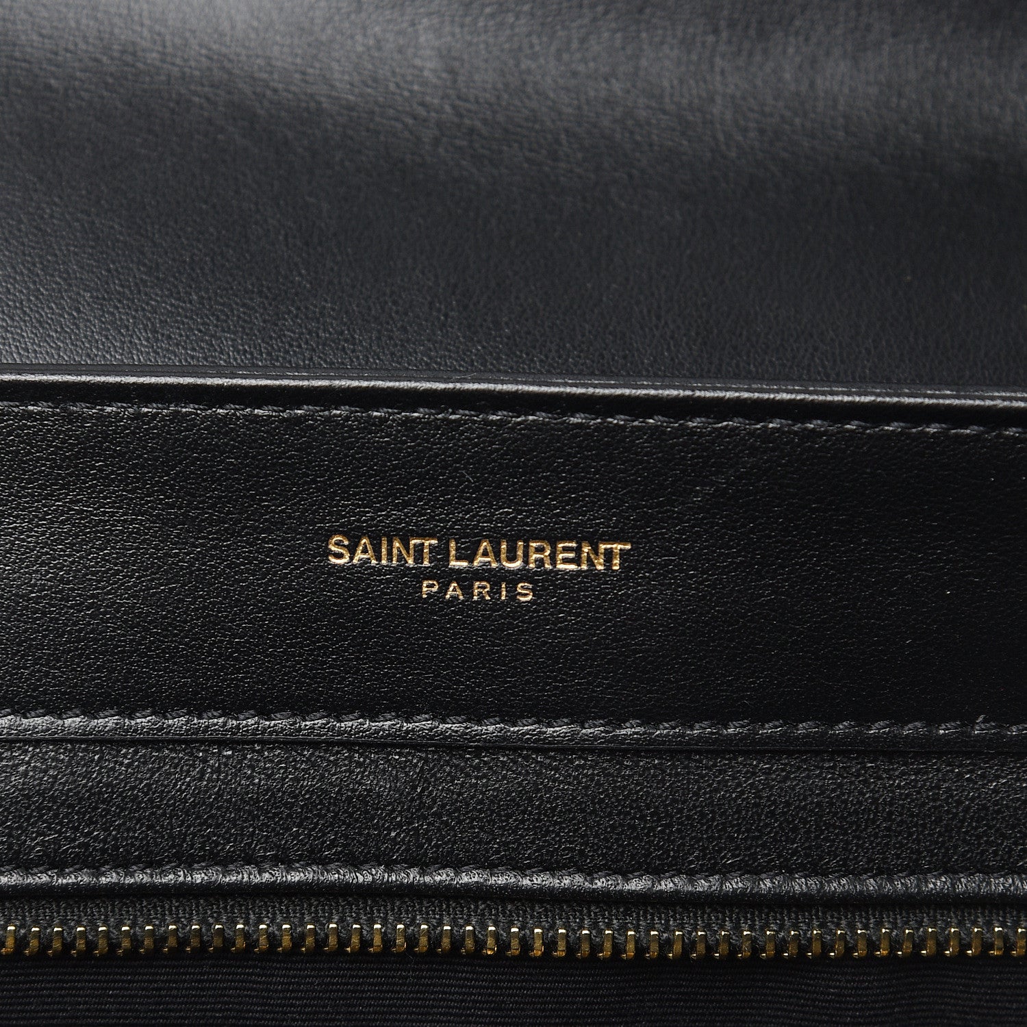 Saint Laurent Calfskin Quilted Y Joan Satchel Black 6 of 13