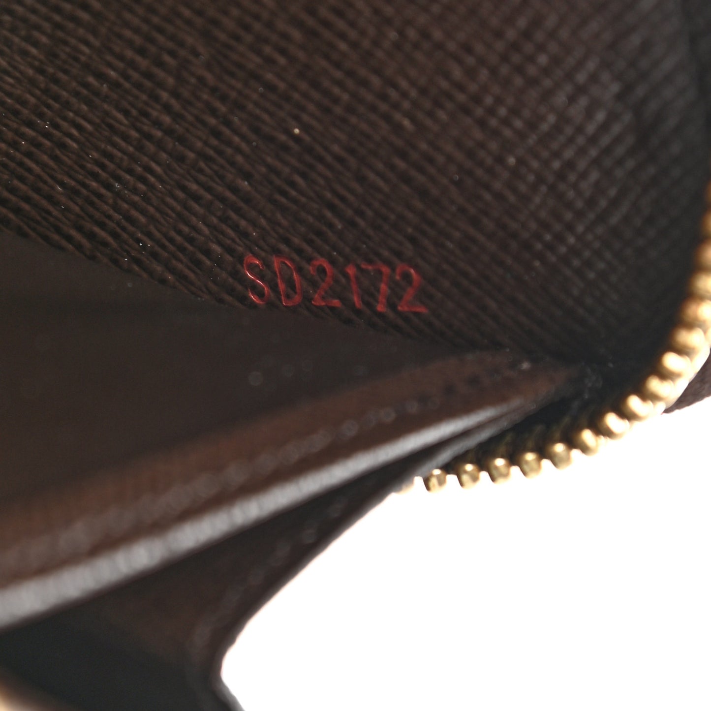 Damier Ebene Zippy Wallet