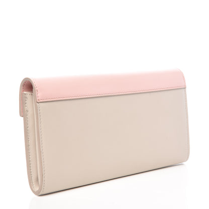 Celine Lambskin Large Diagonal Multifunction Flap Wallet Pink Desert 3 of 11