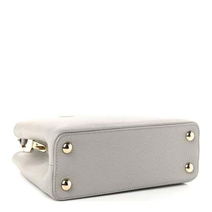 Louis Vuitton Taurillon Capucines BB Flint Grey 4 of 9