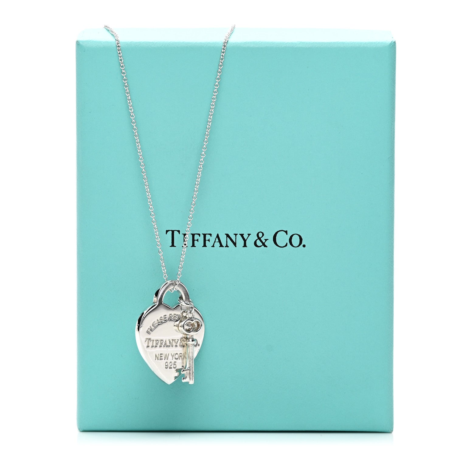 Jane Return to Tiffany™ heart tag Tiffany Sterling Silver Return to Tiffany Heart Tag Key Pendant
