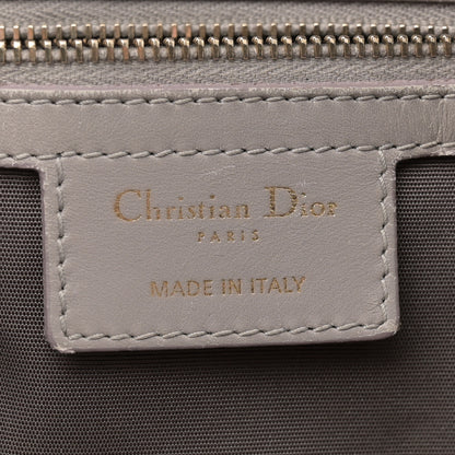 Christian Dior Coated Canvas Cannage Small Panarea Tote Grey 6 of 16