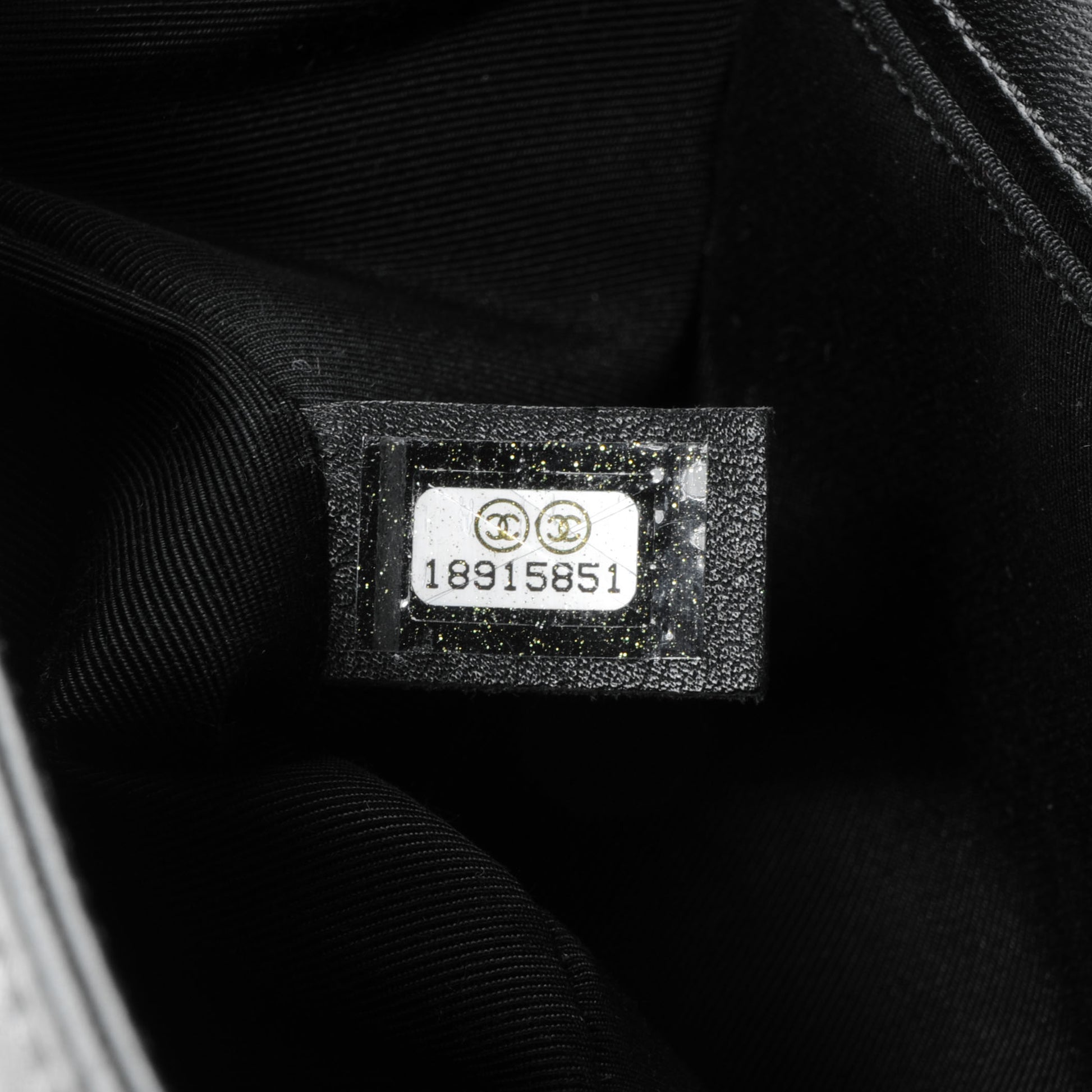 Chanel Perforated Lambskin Medium Boy Flap Black 8 of 9