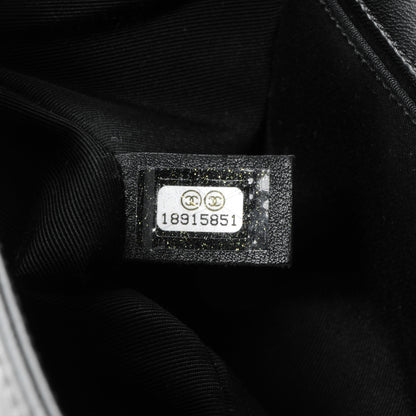 Chanel Perforated Lambskin Medium Boy Flap Black 8 of 9