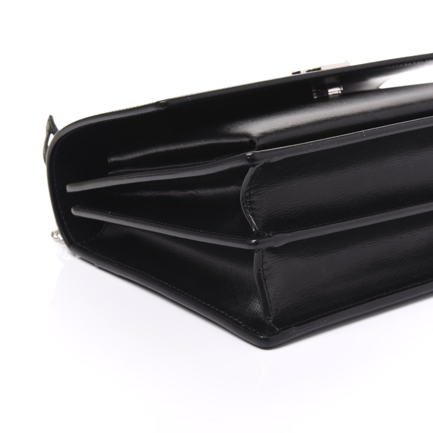 Saint Laurent Calfskin Medium Monogram Sunset Black 5 of 10
