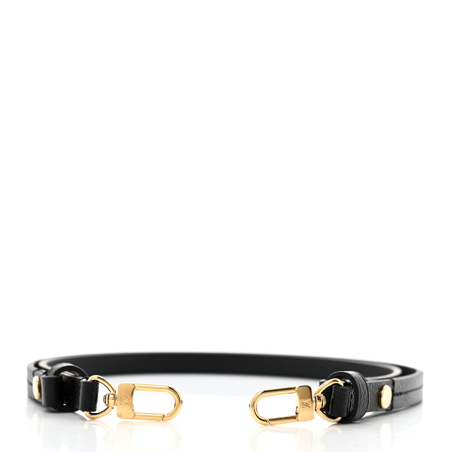 Calfskin Easy Pouch On Shoulder Strap Black