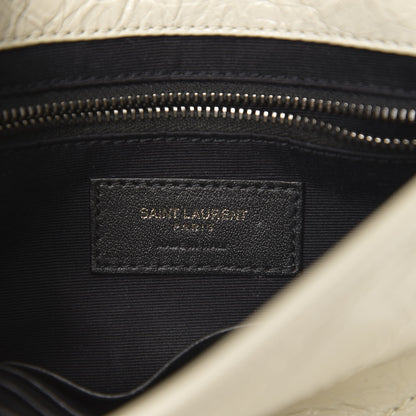 Saint Laurent Crinkled Calfskin Matelasse Monogram Niki Chain Wallet Crema Soft 6 of 9