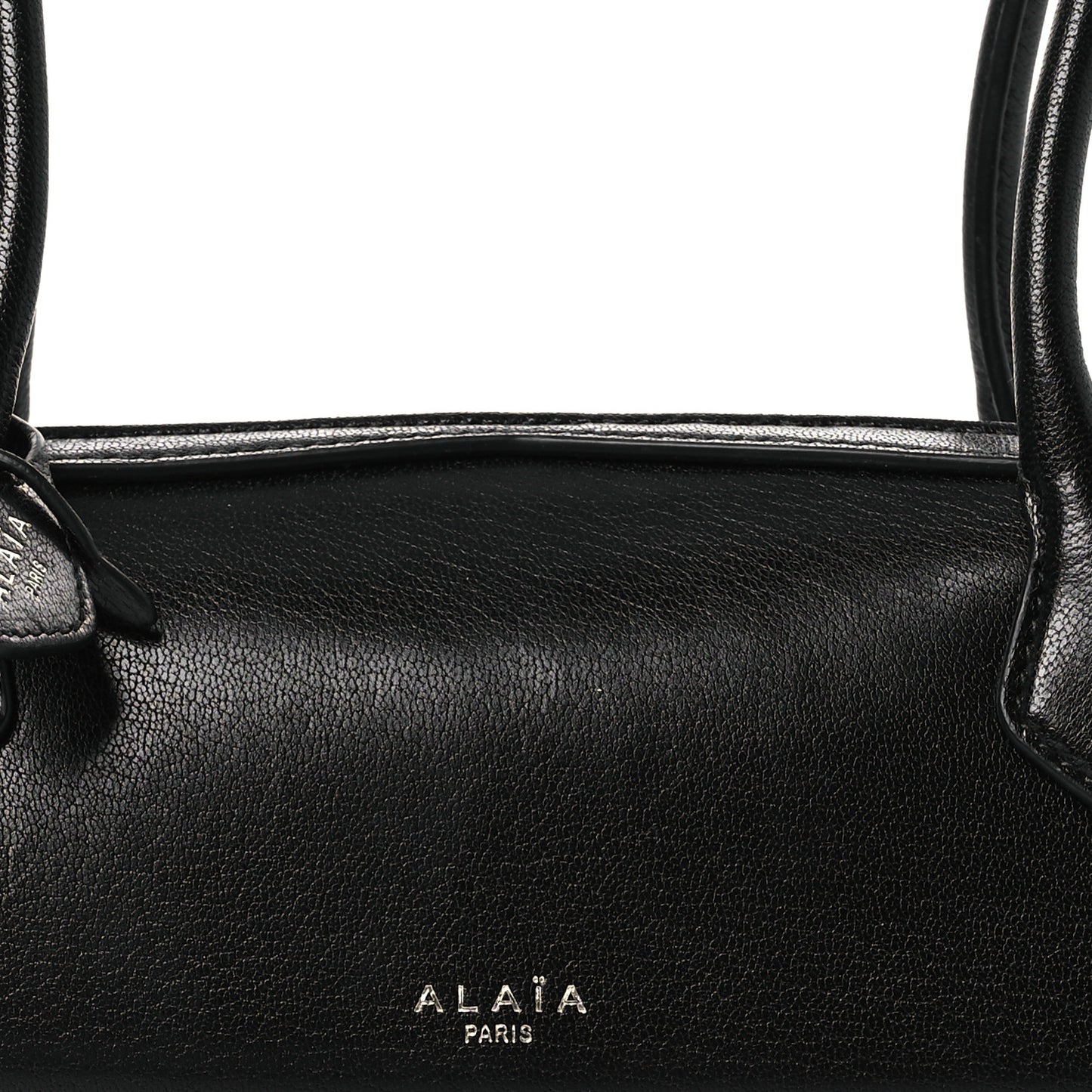 Shiny Goatskin Small Le Teckel Bag Black Black