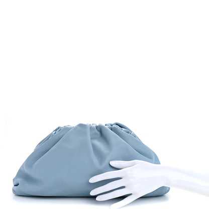 Bottega Veneta Smooth Butter Calf The Pouch Oversized Clutch Ice 2 of 11